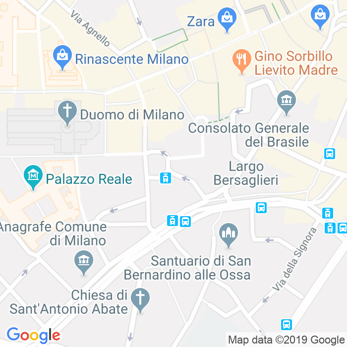 CAP di Piazza Fontana a Milano