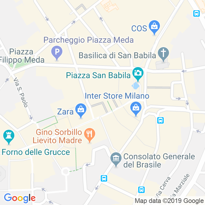 CAP di Piazza San Carlo a Milano