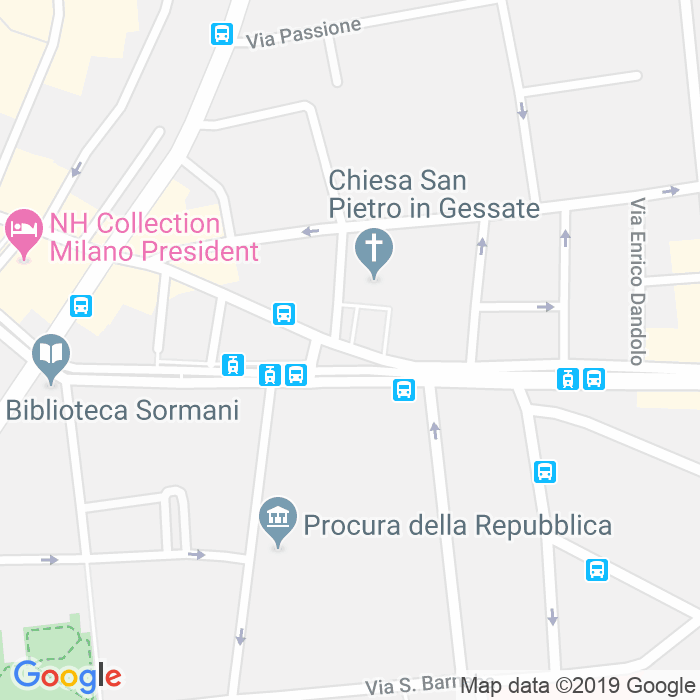 CAP di Piazza San Pietro In Gessate a Milano