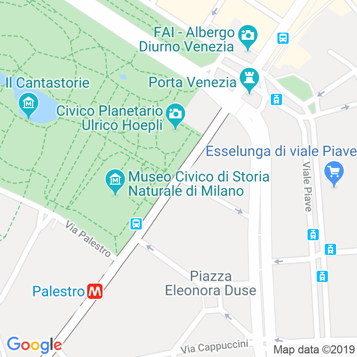 CAP di Via Borghetto a Milano