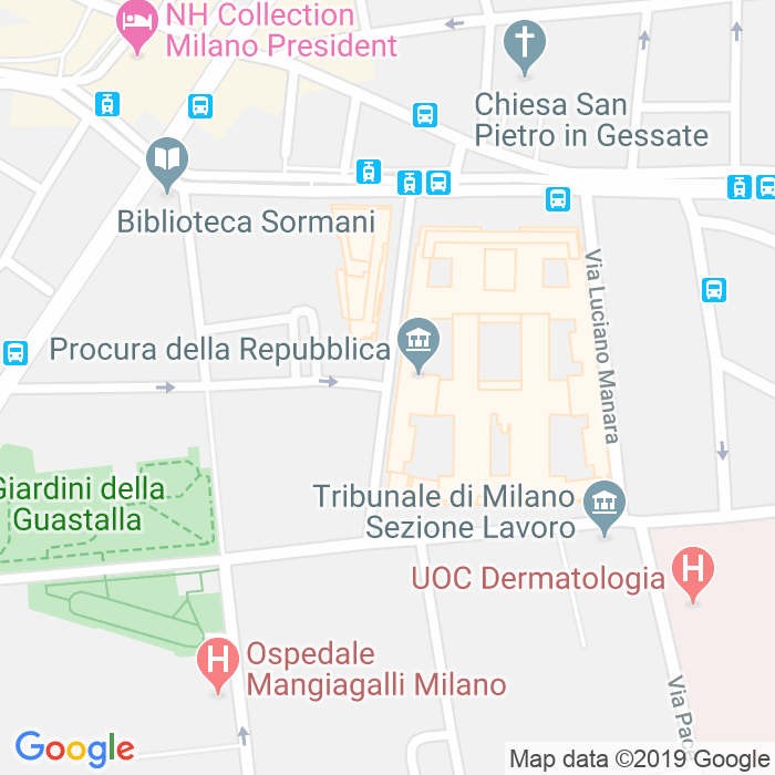 CAP di Via Carlo Freguglia a Milano