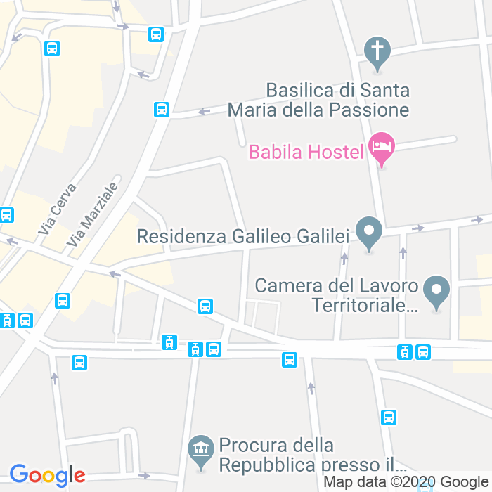 CAP di Via Chiossetto a Milano