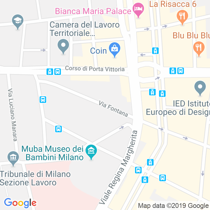 CAP di Via Fontana a Milano