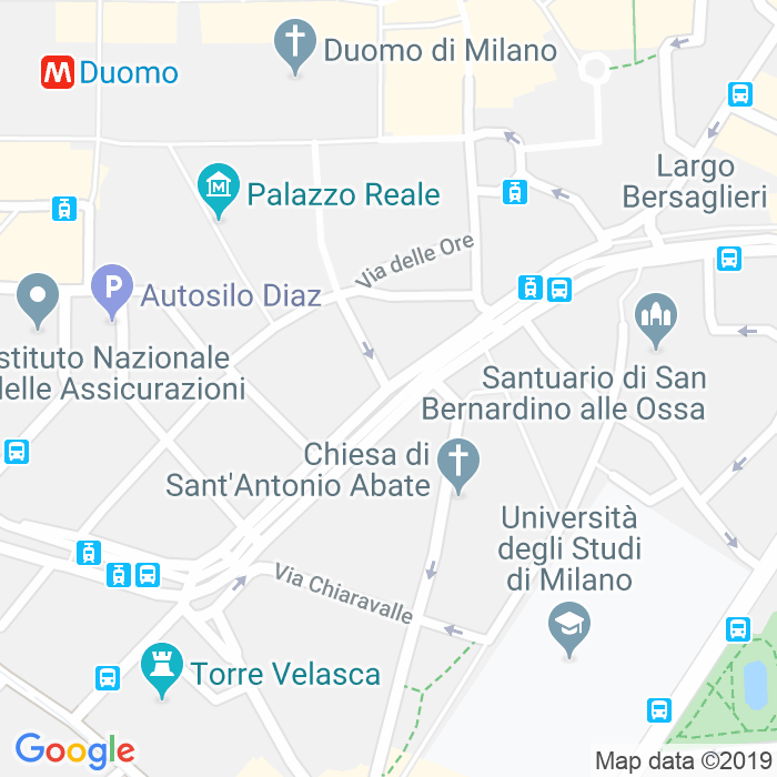 CAP di Via Larga a Milano