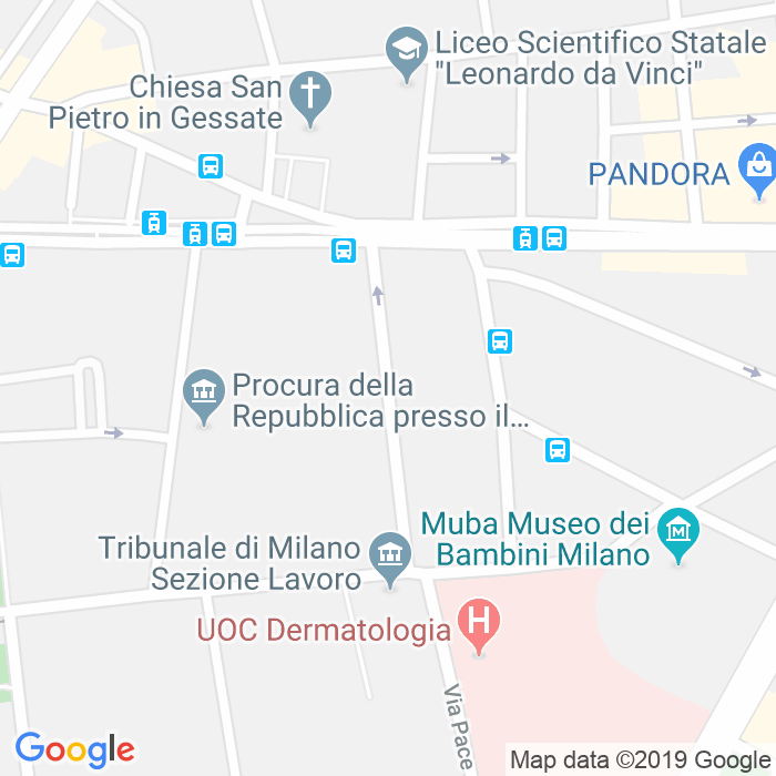 CAP di Via Luciano Manara a Milano