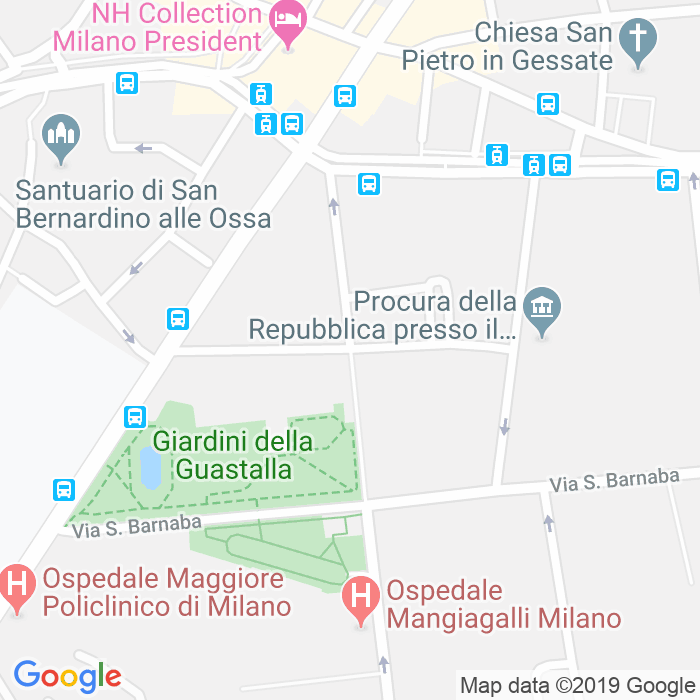 CAP di Via Paolo Andreani a Milano