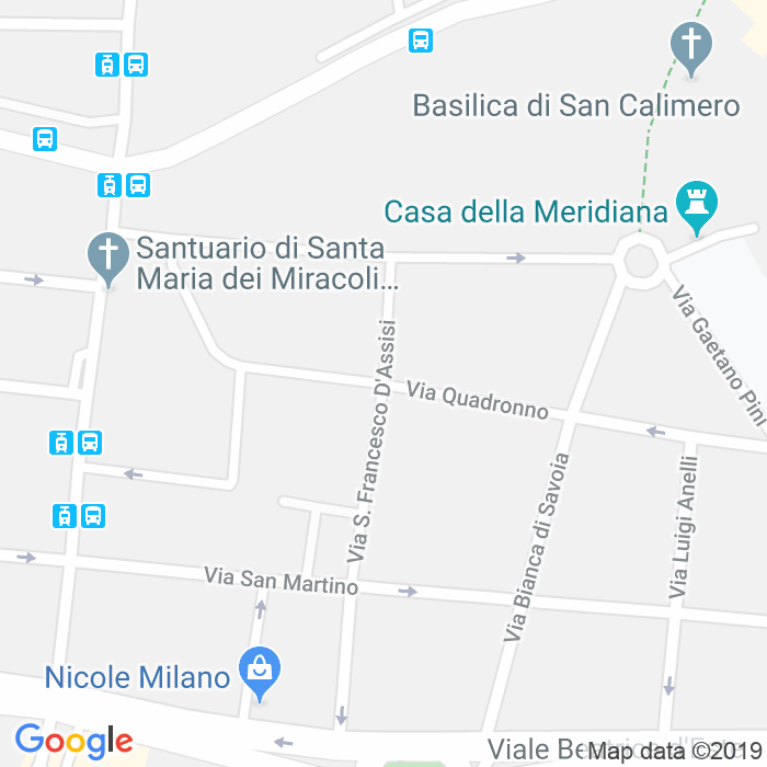 CAP di Via San Francesco D'Assisi a Milano