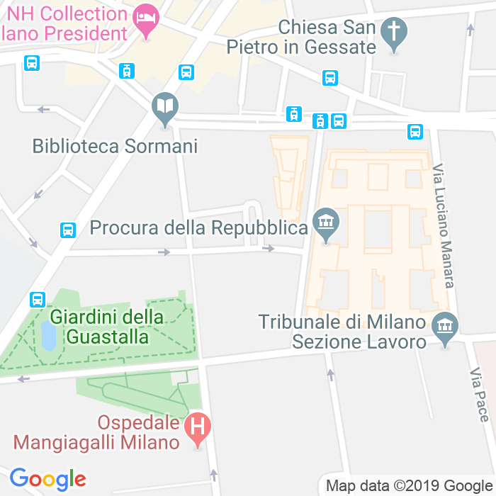 CAP di Via Sant'Antonio Maria Zaccaria a Milano