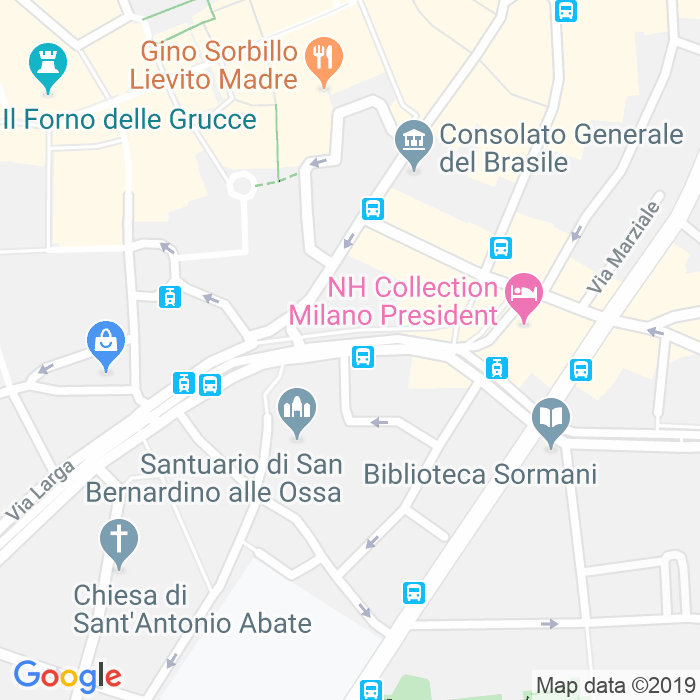 CAP di Via Verziere a Milano
