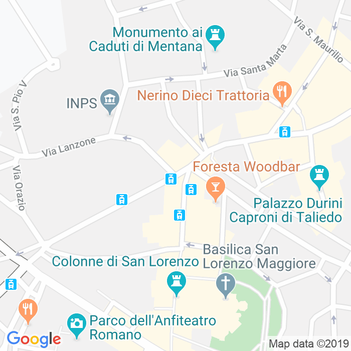 CAP di Largo Del Carrobbio a Milano