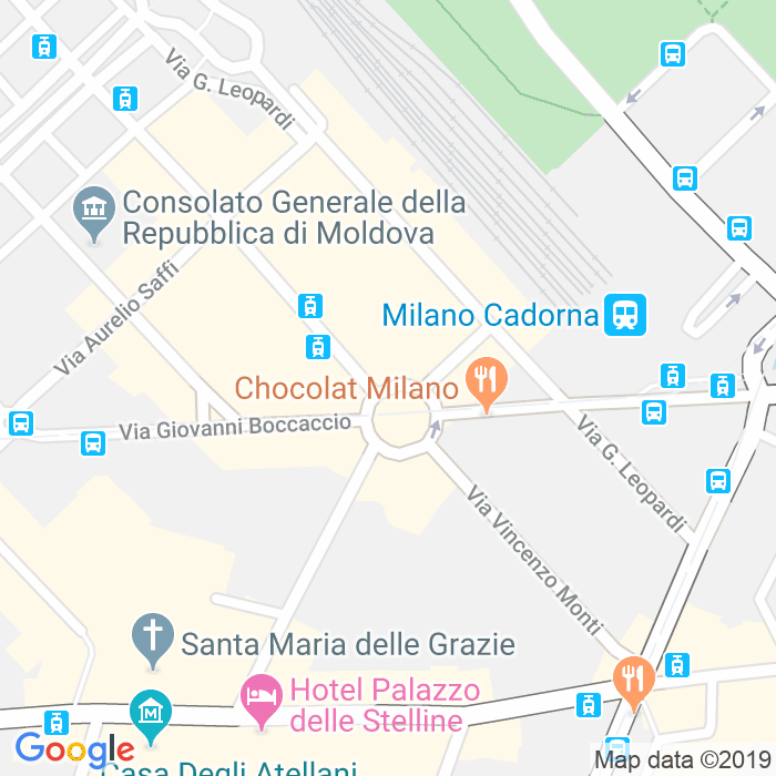 CAP di Piazza Virgilio a Milano