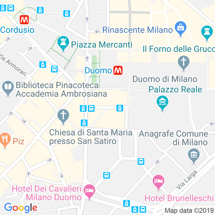 CAP di Via Cappellari a Milano