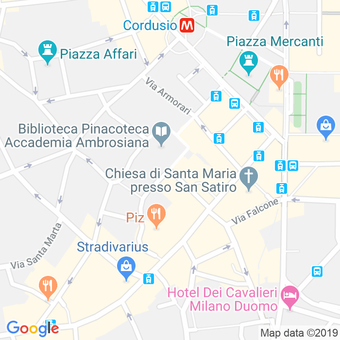 CAP di Via Cardinal Federico a Milano