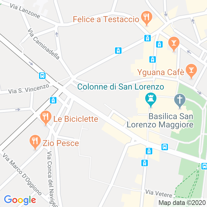 CAP di Via Dei Fabbri a Milano