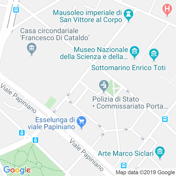 CAP di Via Donato Bosso a Milano
