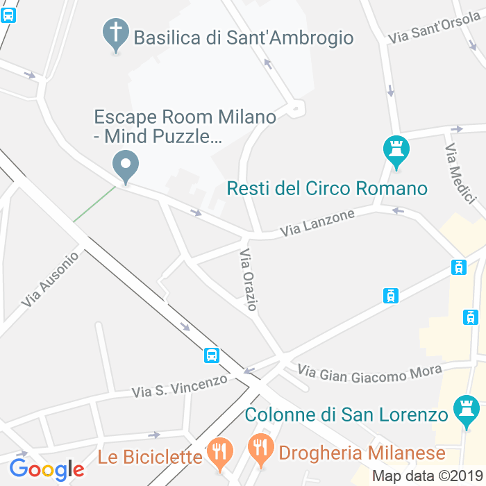 CAP di Via Francesco Novati a Milano