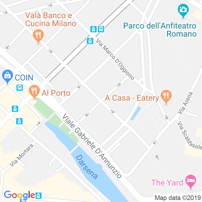 CAP di Via Gaudenzio Ferrari a Milano