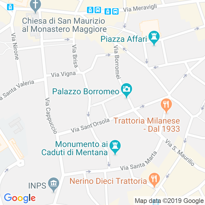 CAP di Via Maria Teresa a Milano