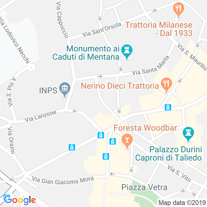 CAP di Via Medici a Milano