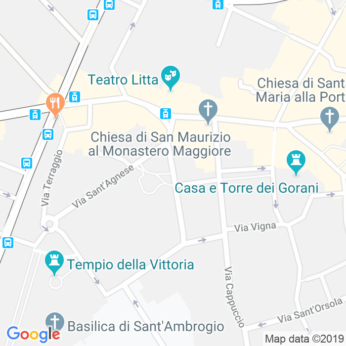 CAP di Via Nirone a Milano