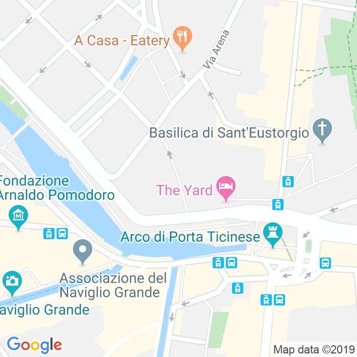 CAP di Via Pietro Panzeri a Milano