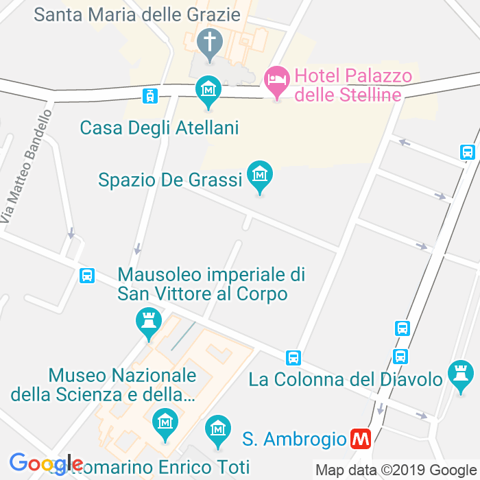 CAP di Via San Giovanni Di Dio a Milano