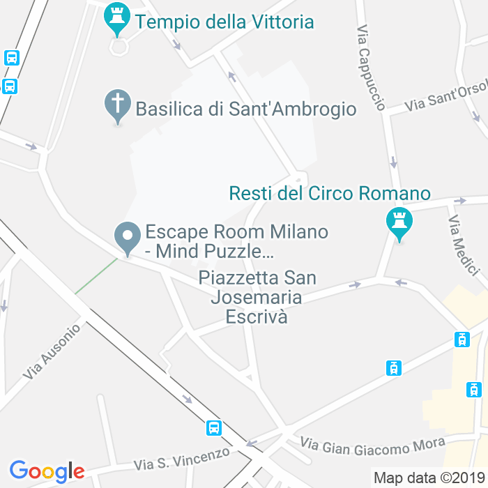 CAP di Via San Pio V a Milano
