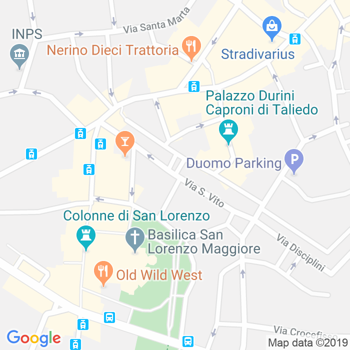 CAP di Via San Vito a Milano