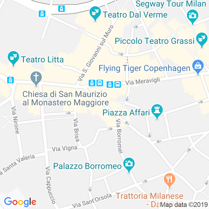 CAP di Via Santa Maria Alla Porta a Milano