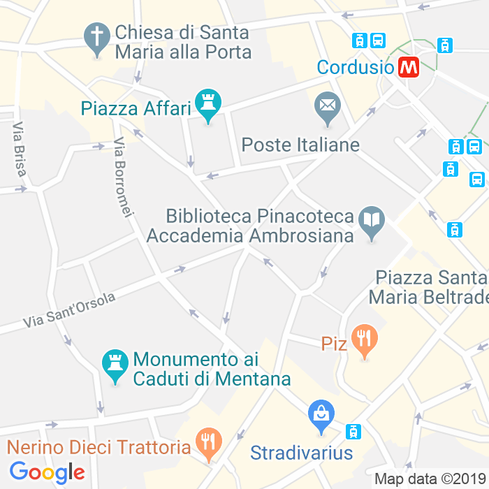 CAP di Via Santa Maria Podone a Milano
