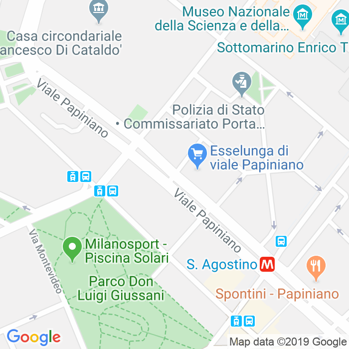 CAP di Via Tristano Calco a Milano