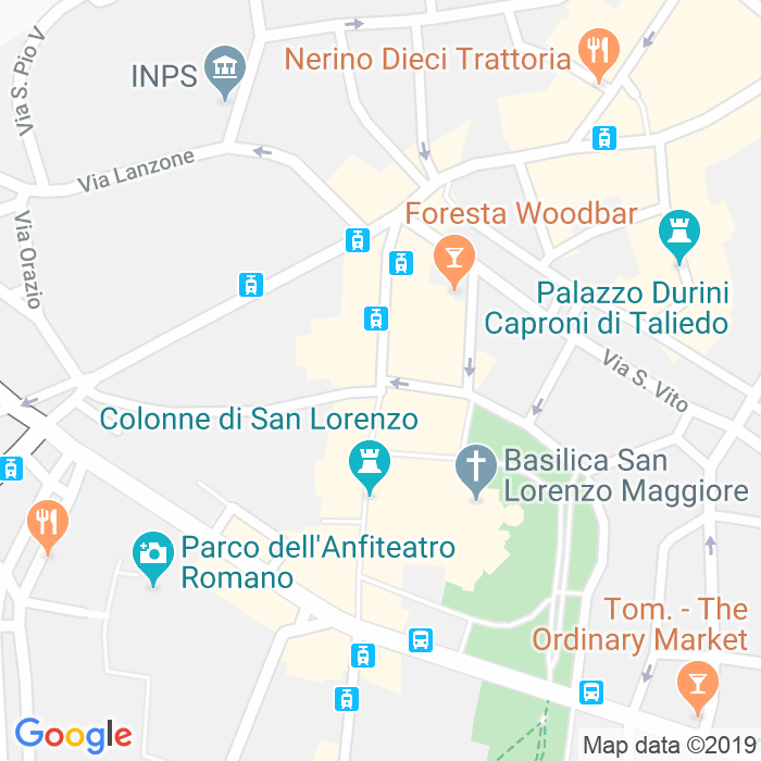 CAP di Via Urbano Iii a Milano