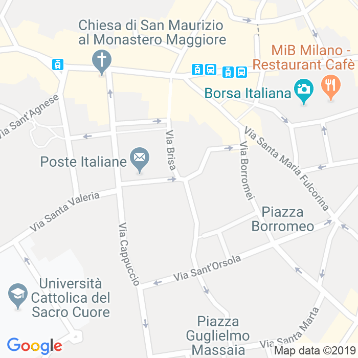 CAP di Via Vigna a Milano