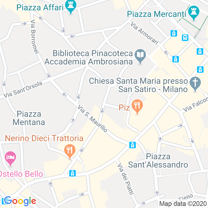 CAP di Via Zecca Vecchia a Milano