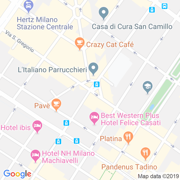CAP di Piazza Cincinnato a Milano