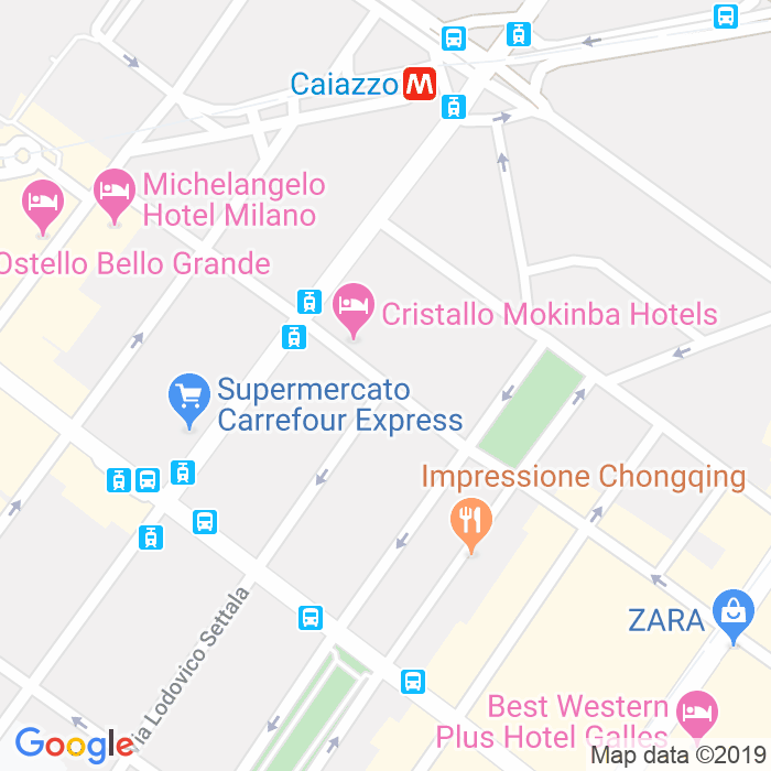 CAP di Via Domenico Scarlatti a Milano