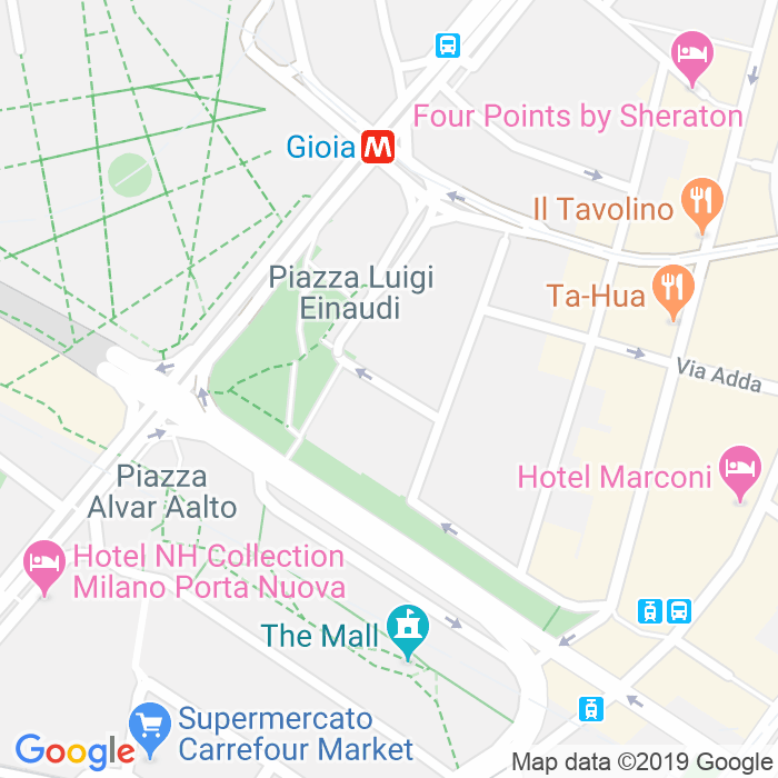 CAP di Via Tancredi Duccio Galimberti a Milano