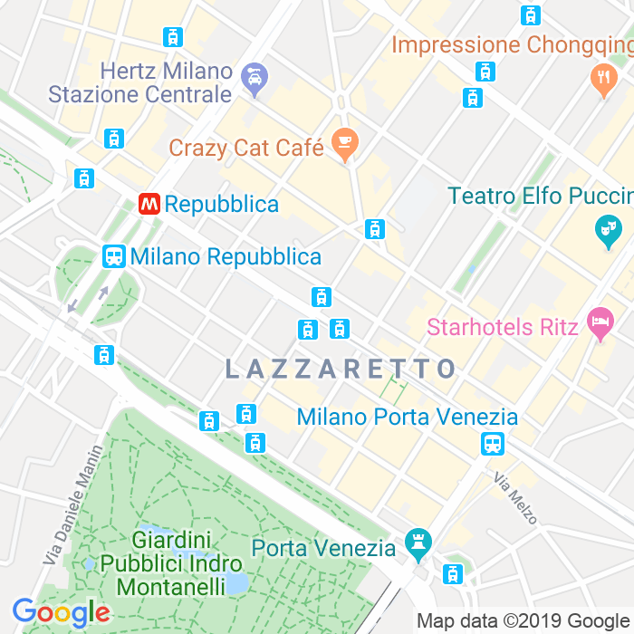 CAP di Viale Tunisia a Milano