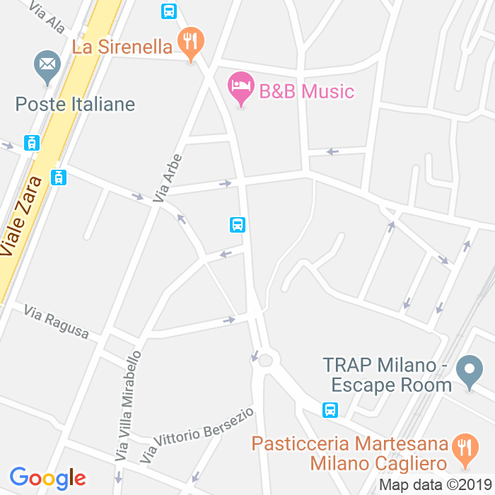 CAP di Piazzale Salvatore Farina a Milano