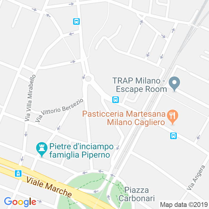 CAP di Via Angelo Frignani a Milano