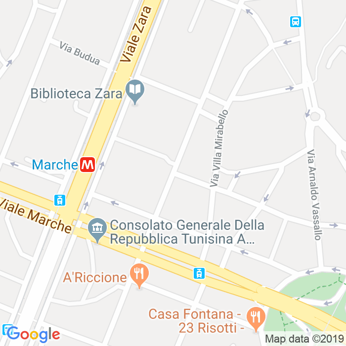 CAP di Via Carlo Landriani a Milano