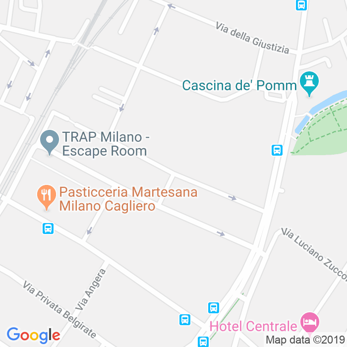 CAP di Via Gianni Caproni a Milano