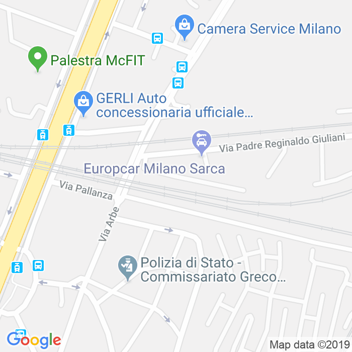 CAP di Via Padre Antonio Maraschi a Milano