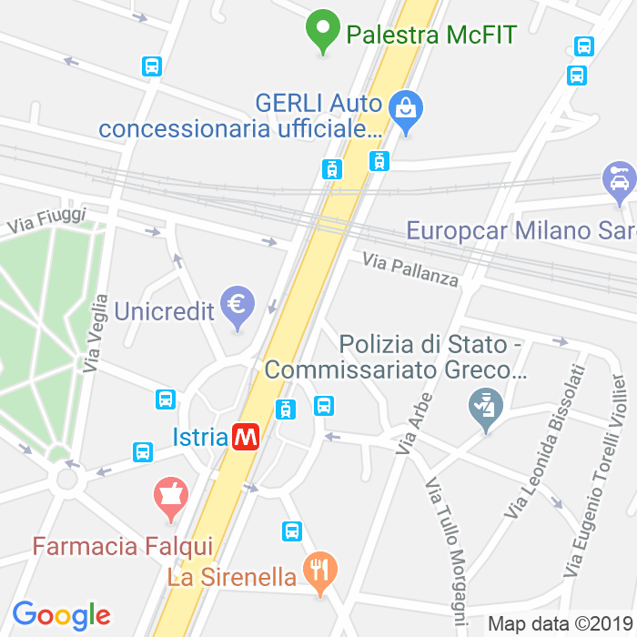 CAP di Viale Fulvio Testi a Milano