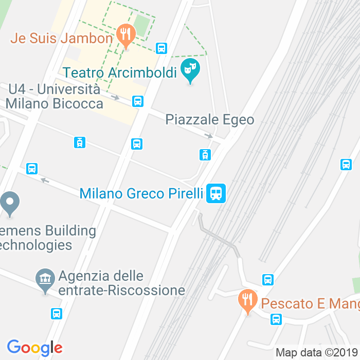 CAP di Piazzale Egeo a Milano
