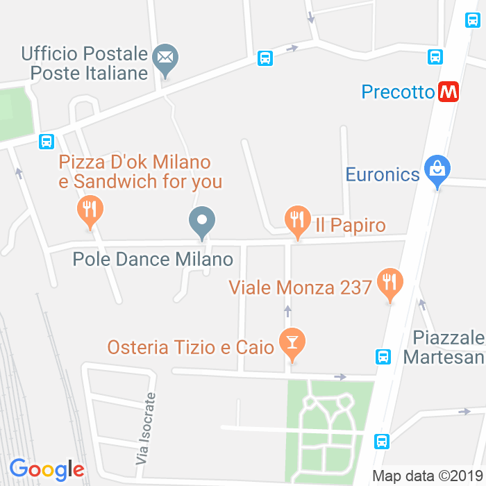 CAP di Via Dracone a Milano