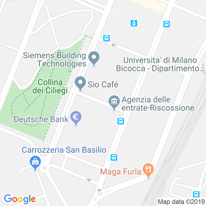 CAP di Via Libero Temolo a Milano