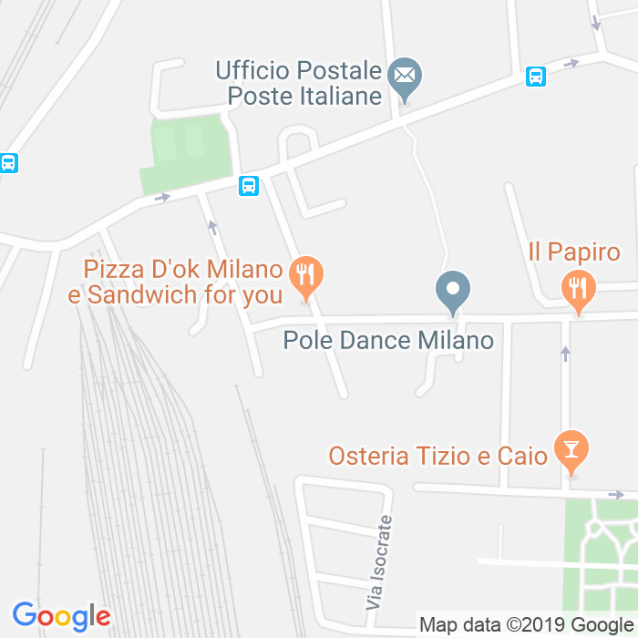CAP di Via Pericle a Milano