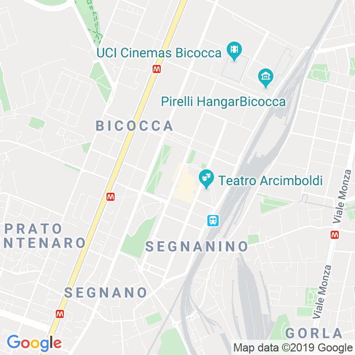 CAP di Viale Piero E Alberto Pirelli a Milano