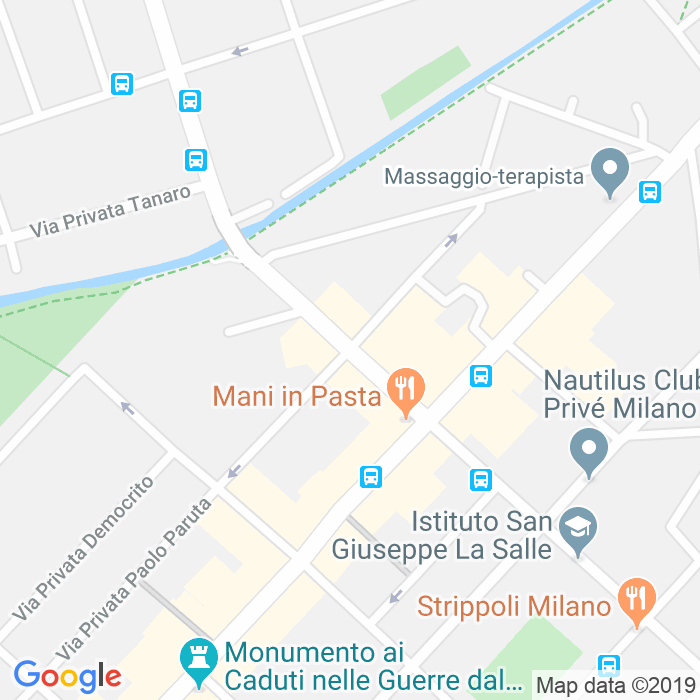 CAP di Via Cesare Arici a Milano